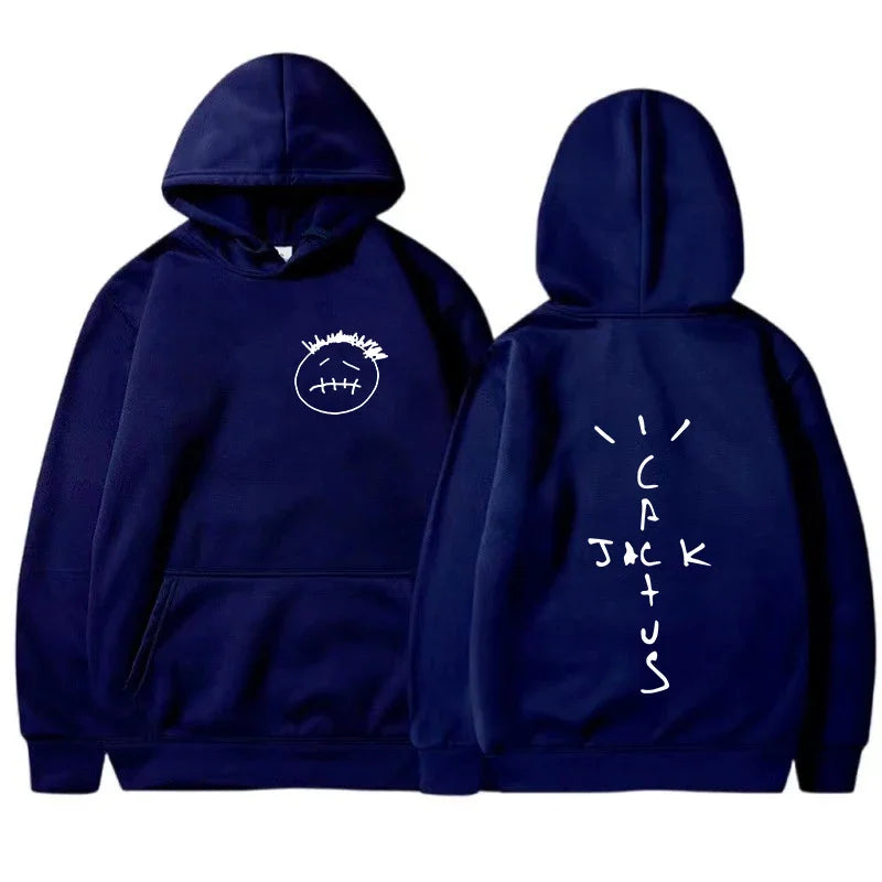 Cactus Jack Hip Hop Oversized Unisex Hoodie ATHLEXES