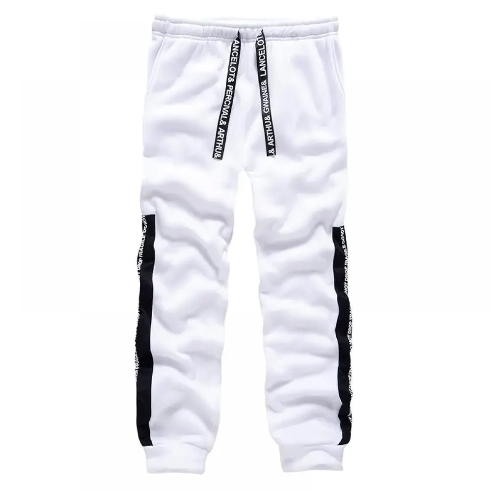 Stylish Tracksuit Set: Black & White Casual Wear ATHLEXES