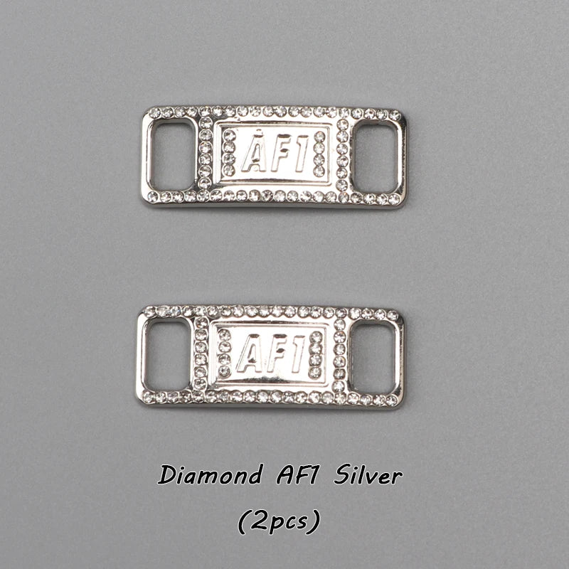 Diamond Luxury AF1 Shoelace Charms with Metal Buckle ATHLEXES