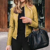 ChicMoto Women's Faux Leather Biker Jacket ATHLEXES