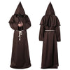 Medieval Monk Cowl Robe Halloween Cosplay Cloak ATHLEXES