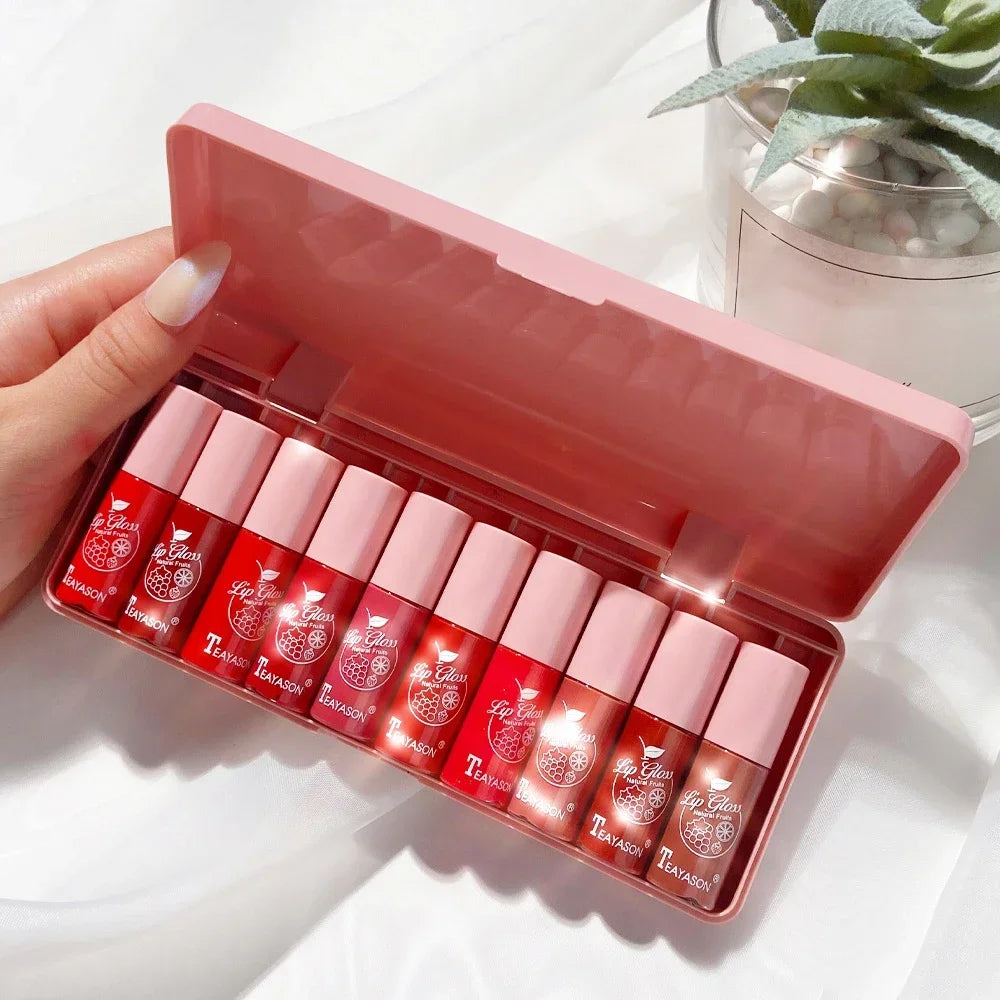 Mini 10-Color Lip Gloss Set ATHLEXES