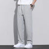 Men's Gray Khaki Wide Leg Leisure Trend Summer Pants ATHLEXES