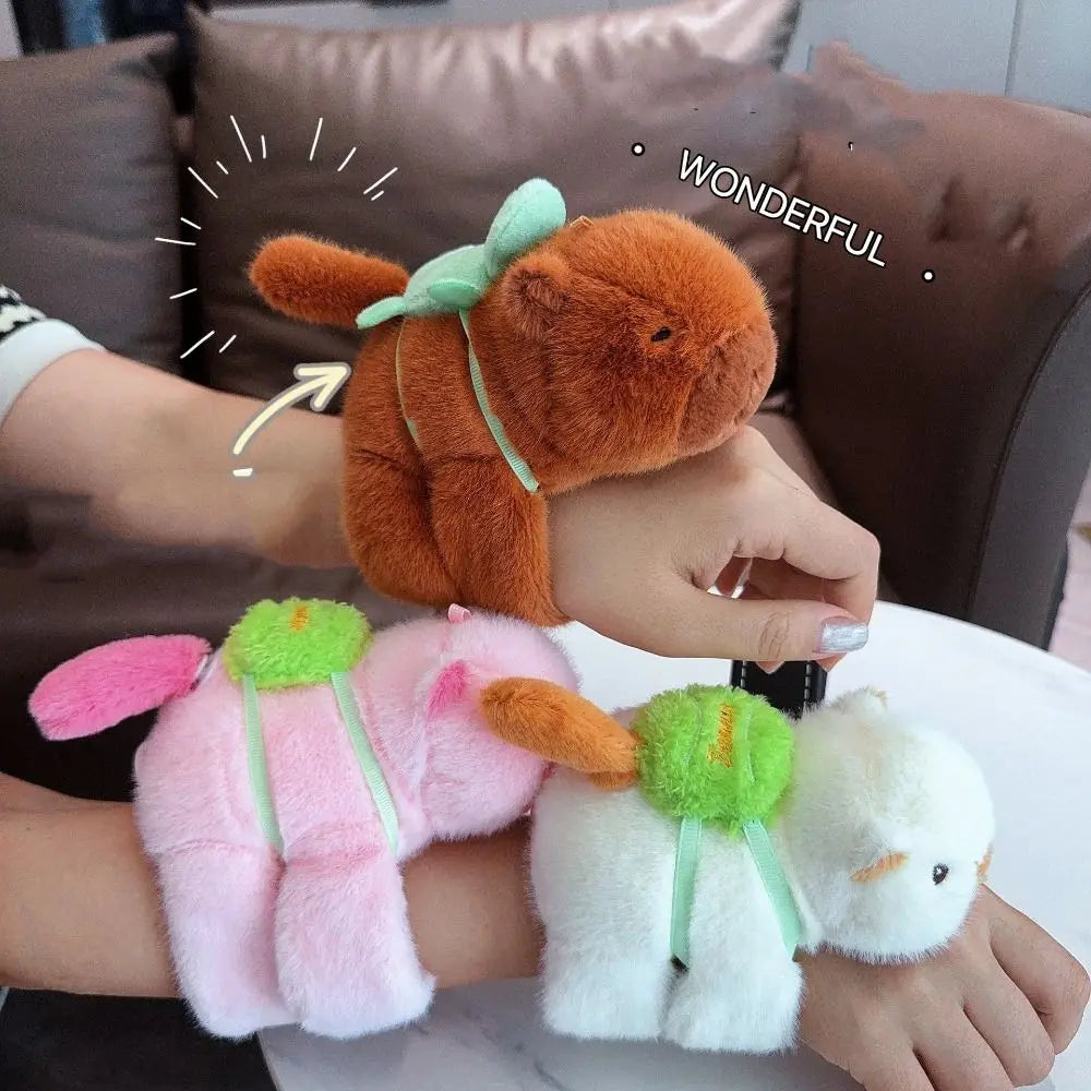 Capybara Plush Slap Bracelet Toy ATHLEXES