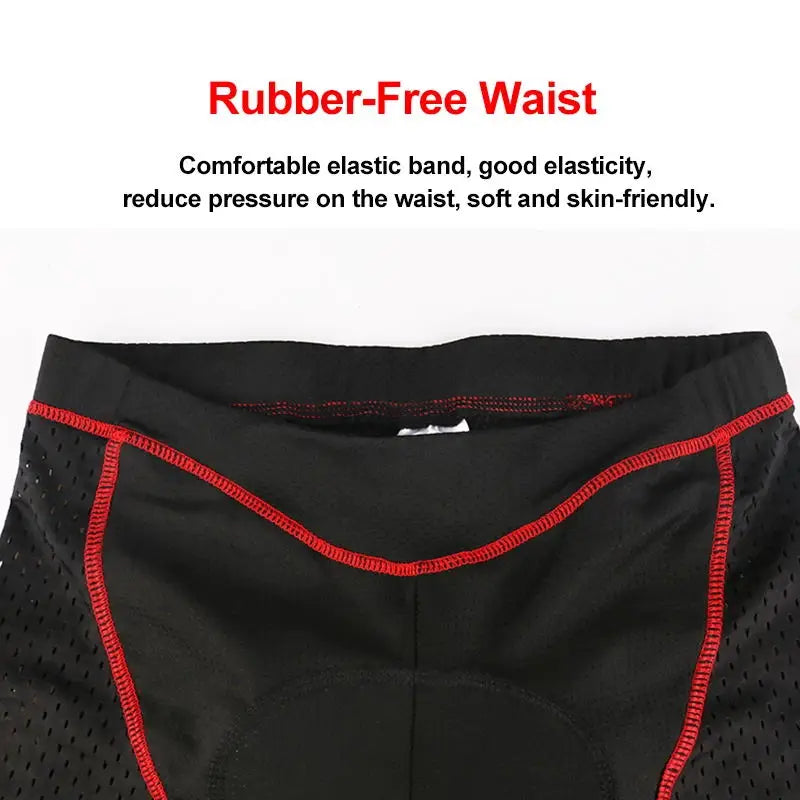 X-TIGER Men's 5D Gel Pad Cycling Shorts ATHLEXES