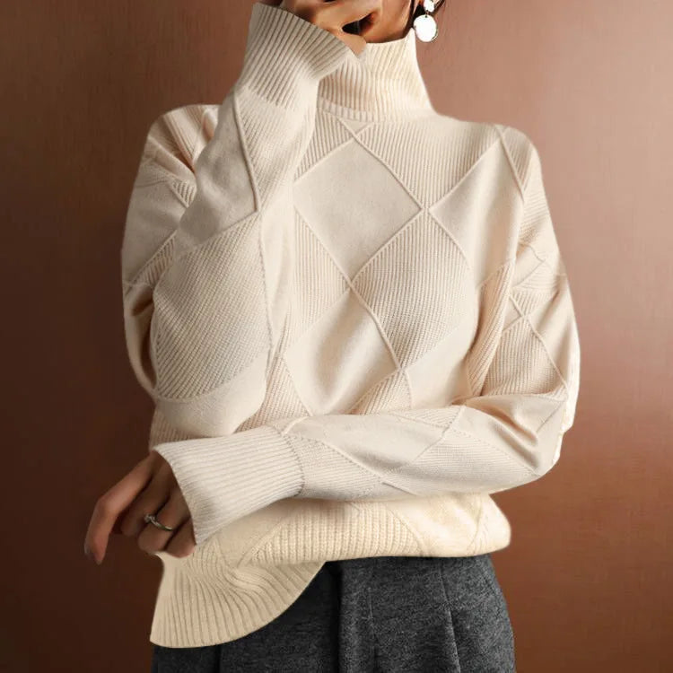 Women Loose Pullover Knitted Sweater ATHLEXES