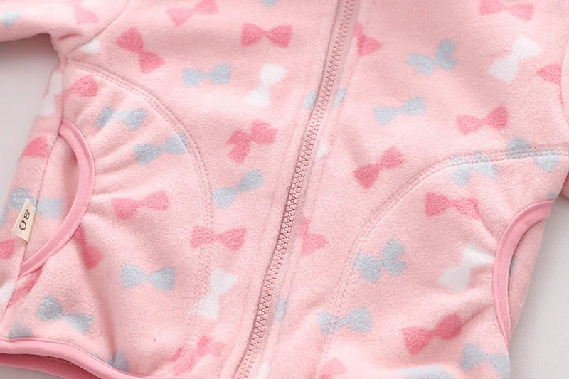 Cozy Chic Thickened Jacket for Girls' Winter Fun ATHLEXES