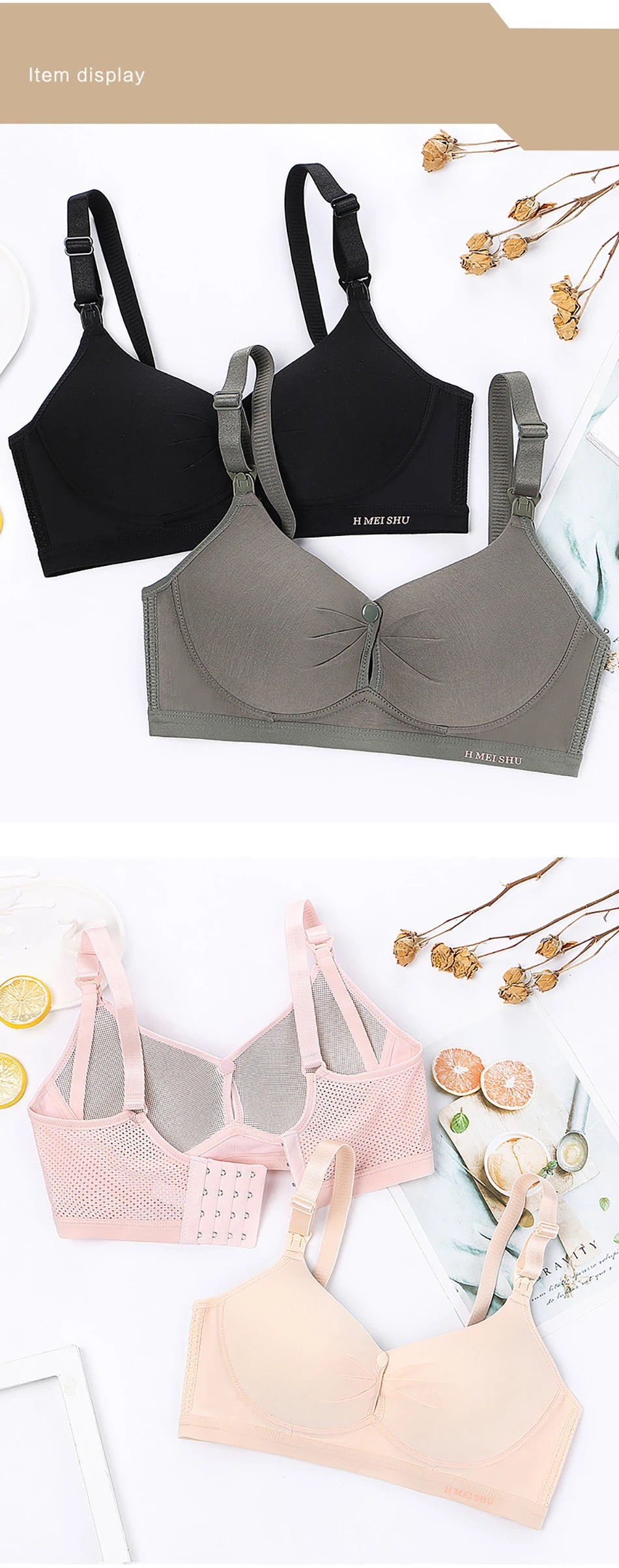 ComfortEase Maternity Nursing Bra ATHLEXES