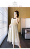 Chic Summer Maternity A-Line Midi Dress ATHLEXES