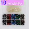 100pcs Mixed Size Plastic Safety Eyes for DIY Crochet Doll &Toy Accessories ATHLEXES