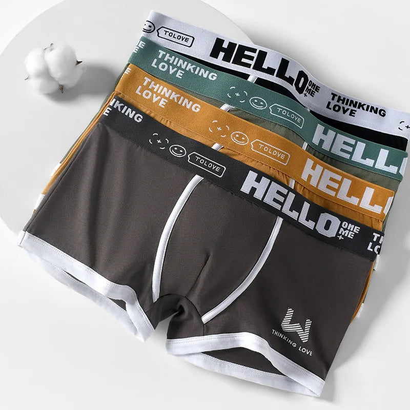 Men's Cotton Comfort Boxer Shorts Set ATHLEXES