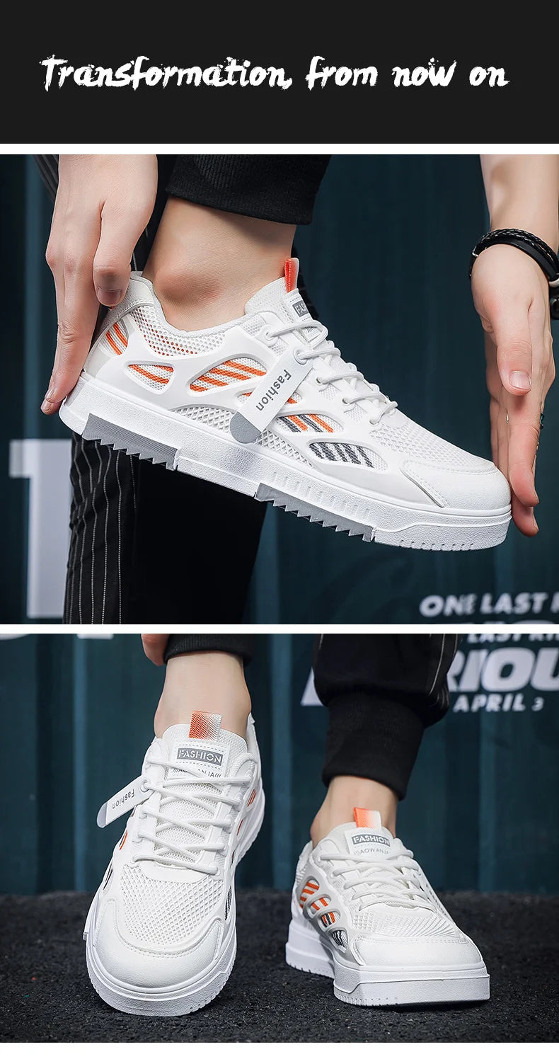 BreezeWalk Men's Summer Mesh Casual Shoes ATHLEXES