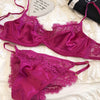 Sexy Underwear Set for Women Ultra-thin Lace Bra Thong ATHLEXES