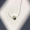 SUMENG Elegant Pearl & Zircon Necklace for Women ATHLEXES