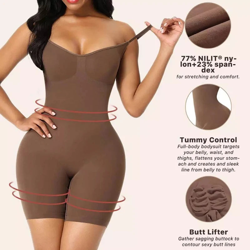 SculptedSilhouette Seamless Bodysuit Shapewear ATHLEXES