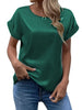 Satin Breeze Loose Fit Summer Blouse ATHLEXES