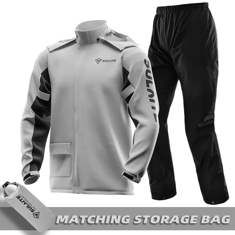 SULAITE Ultrathin Waterproof Rain Suit for All Weather ATHLEXES