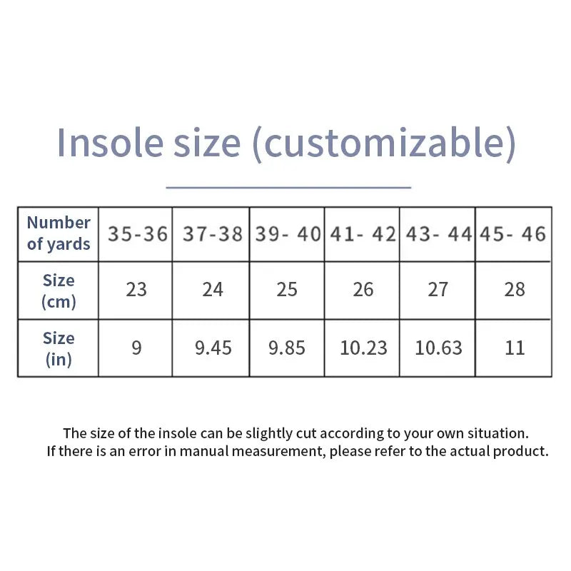 4D Breathable Sport Insoles for Ultimate Comfort ATHLEXES