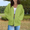 Chic Comfort 2024 Zip-Up Warm Hooded Sweatshirt for Women ATHLEXES