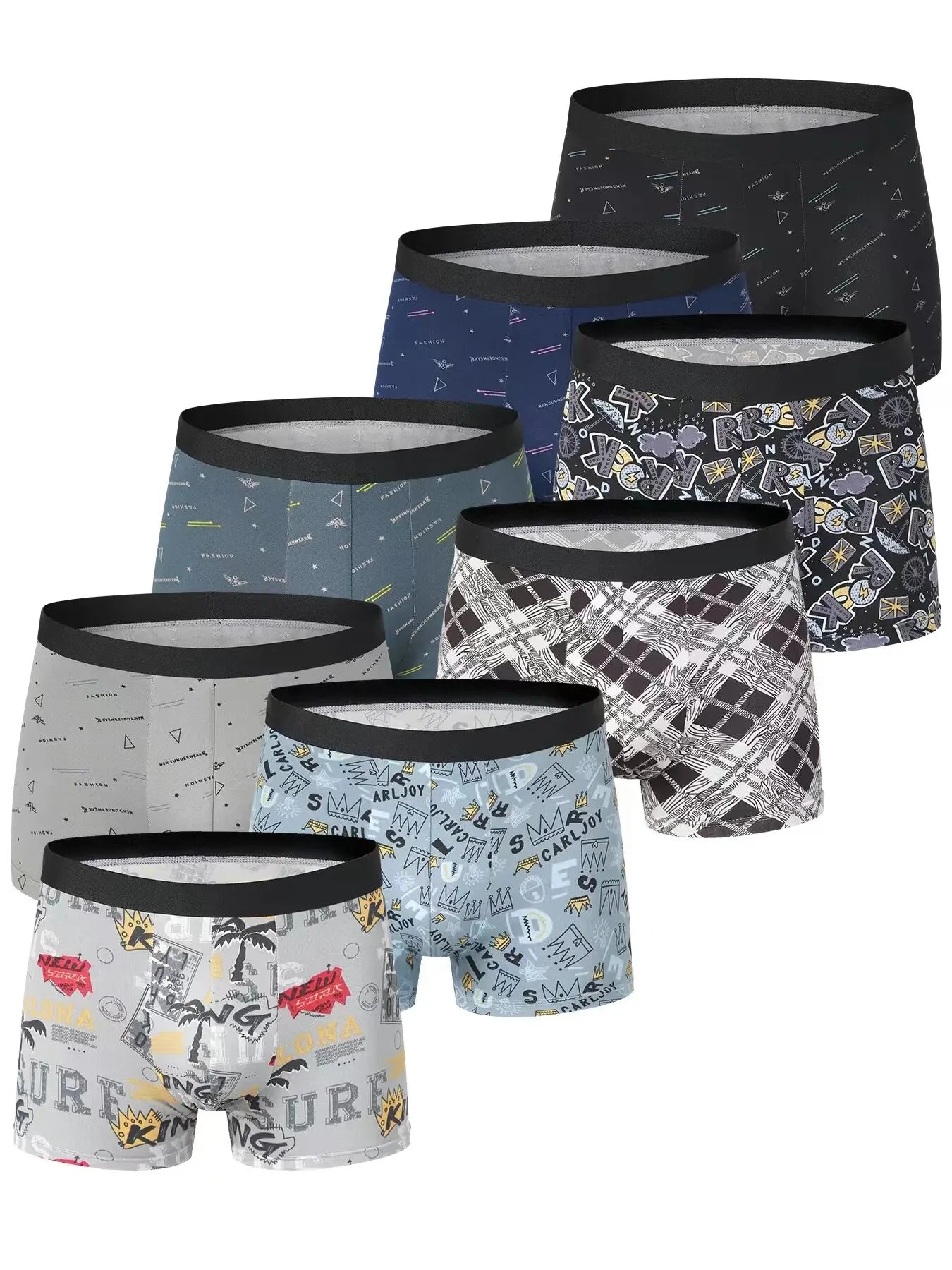 LuxStyle Printed Boxer Shorts for Men ATHLEXES