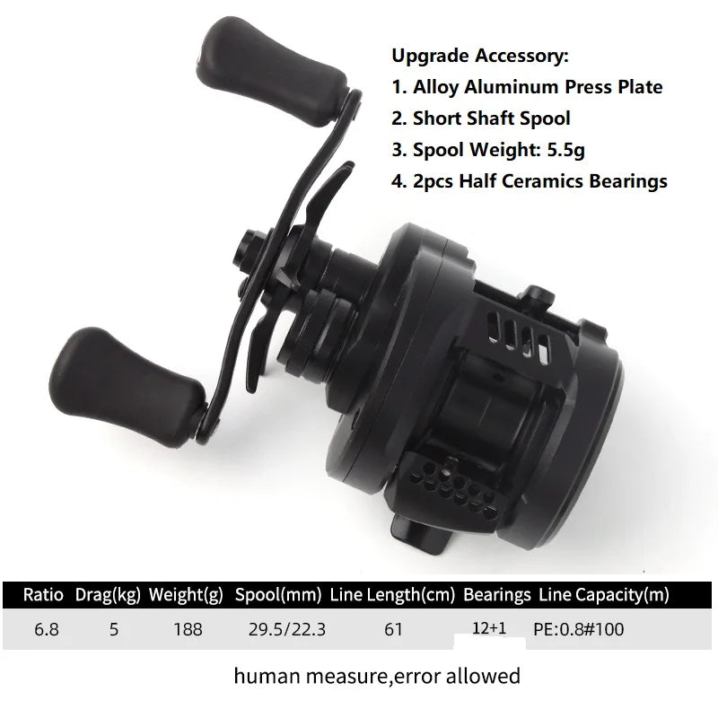 Max STX Precision Baitcast Fishing Reel ATHLEXES