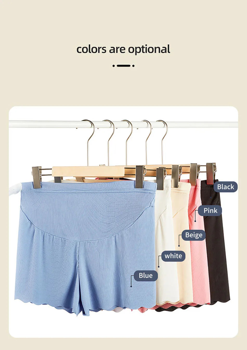 ChicMaternity Ice Silk Supportive Shorts ATHLEXES