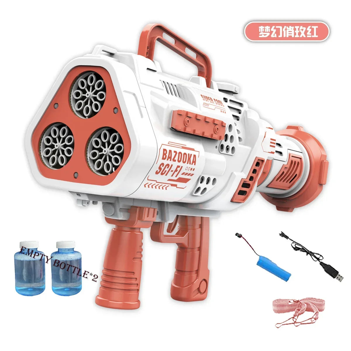 DinoBubbles Automatic Bubble Gun Machine ATHLEXES
