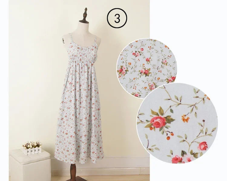 Floral Summer Maxi Halter Dress ATHLEXES