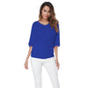 Chic Summer V-Neck Batwing Tee for Women S-5XL ATHLEXES