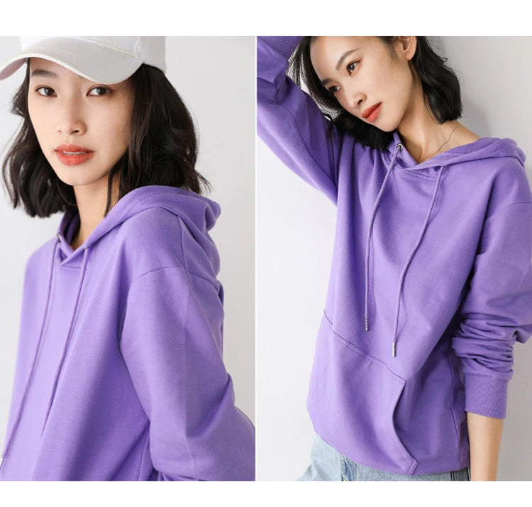 CozyCotton Loose Fit Hoodie for Women ATHLEXES