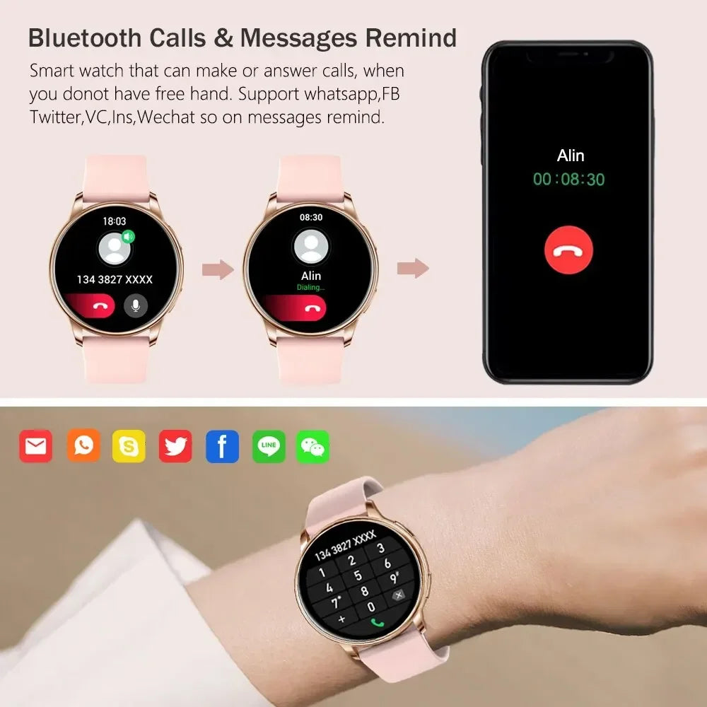 Xiaomi G35 Steel Smartwatch with Bluetooth Call ATHLEXES