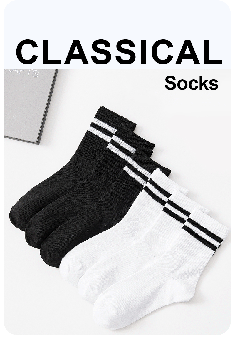 Men's Breathable Business Socks - 6 Pairs Set ATHLEXES