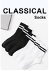 Men's Breathable Business Socks - 6 Pairs Set ATHLEXES