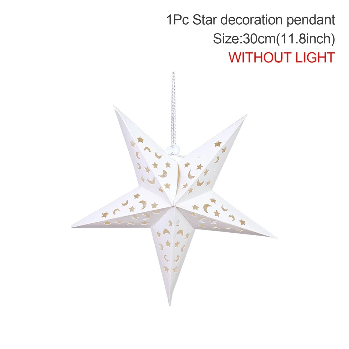Elegant Star Pendant Lamp for Holiday Decor 2024 ATHLEXES