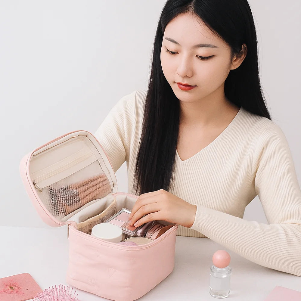 ChicTravel Waterproof Makeup Organizer Bag ATHLEXES