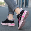 Chic Pink Girls Leather Sport Sneakers ATHLEXES
