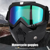Ultimate UV400 Motorcycle Goggles with Mouthpiece ATHLEXES
