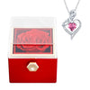 Eternal Love Rose Necklace Gift Set in Luxurious Box ATHLEXES