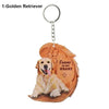 Heartfelt Dog Angel Pendant Keychain ATHLEXES