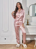 Solid Long Sleeve Pajama Set ATHLEXES
