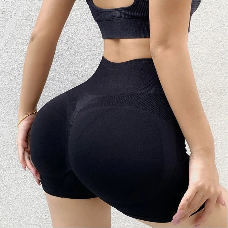 ElevateFit High Waist Workout Shorts by Jen. ATHLEXES