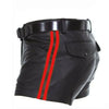 Urban Luxe PU Leather Shorts for Men ATHLEXES