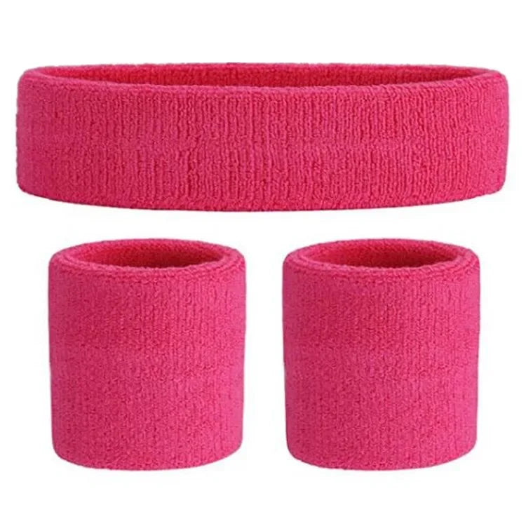 ActiveFlex 3PCs Sports Headband & Wristband Set ATHLEXES