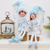 Elf Couple Plush Dolls: Festive Tree Ornaments ATHLEXES