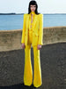 ChicRunway Women's Blazer and Flare Pants Set ATHLEXES
