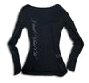 Retro Lace Trim Bow Crop Top for Women ATHLEXES
