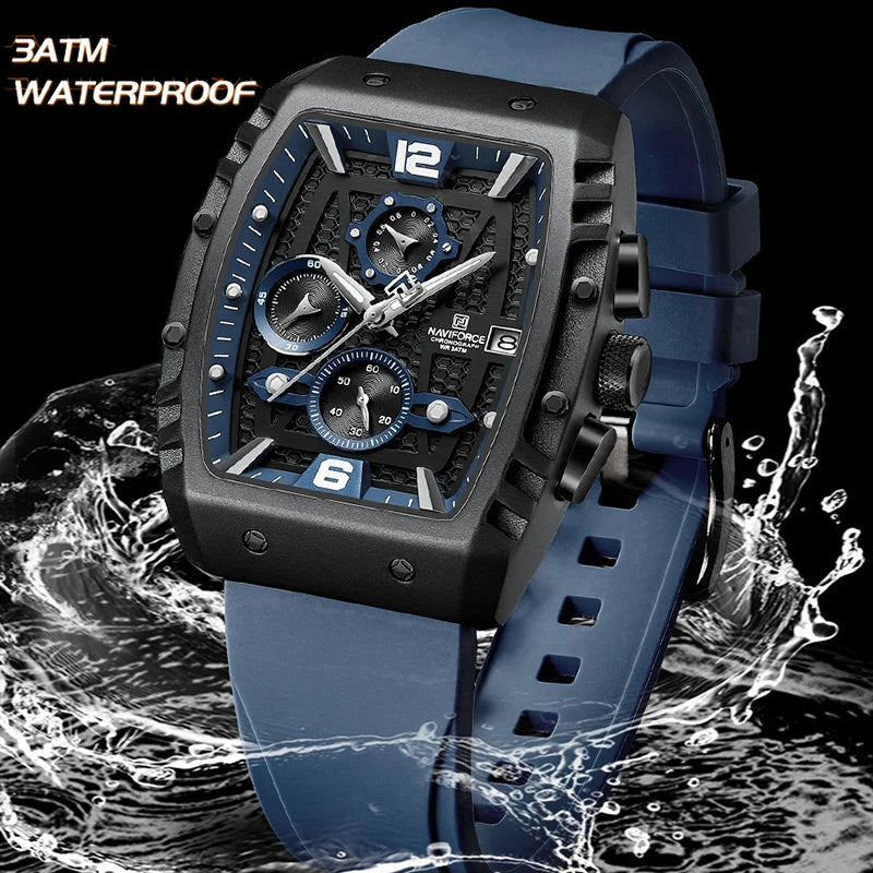 NAVIFORCE NF8025 Waterproof Sport Chronograph Watch ATHLEXES