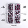 GlamCrystal 1540Pcs Hotfix Glass Rhinestones Set SS6-SS30 ATHLEXES