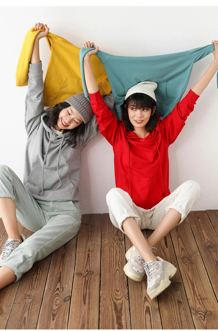 CozyCotton Loose Fit Hoodie for Women ATHLEXES