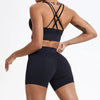 EliteFit Cross Back Sports Bra for Women ATHLEXES